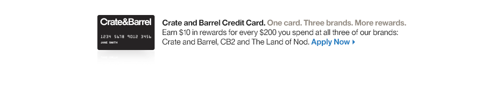 Crate and Barrel Credit Card