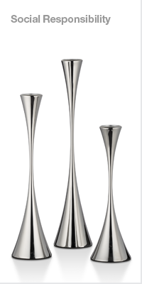 Social Responsibility - Arden Candleholder
