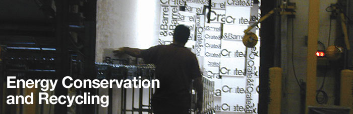 Crate & Barrel warehouse