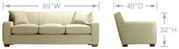 Standard dimensions.