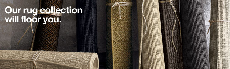 Rugs. Our rug collection will floor you.