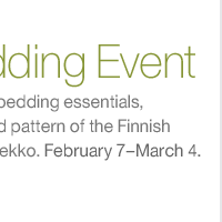 20% off Bedding Event