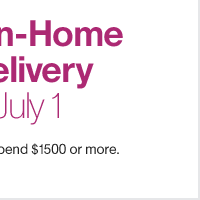 Free Local In-Home Furniture Delivery