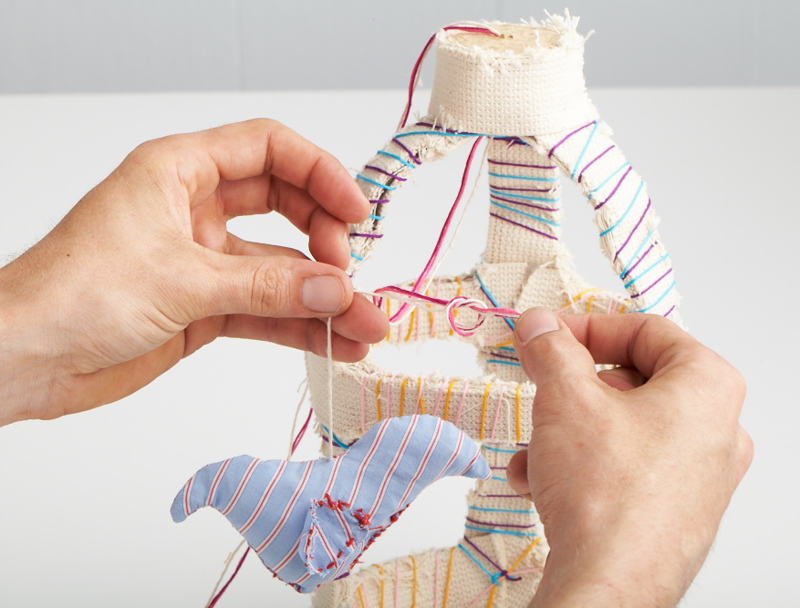 DIY Birdcage Bottle & Bird - 11