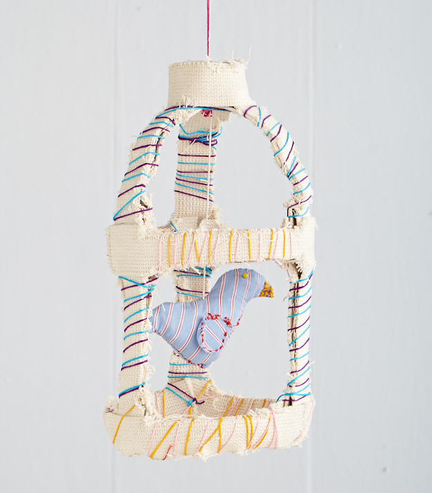 DIY Birdcage Bottle & Bird - 12