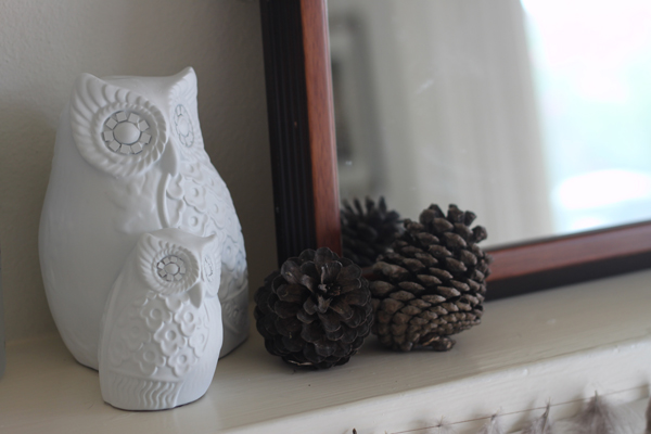 Halloween Decorations - Fall Mantel Accents 