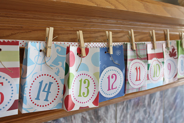 Kids DIY Activity Advent Calendar 