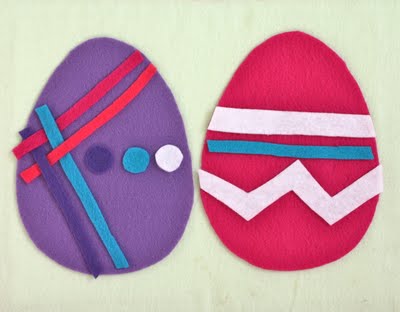 Felt Easter Egg Design Kits 8