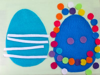 Felt Easter Egg Design Kits 7