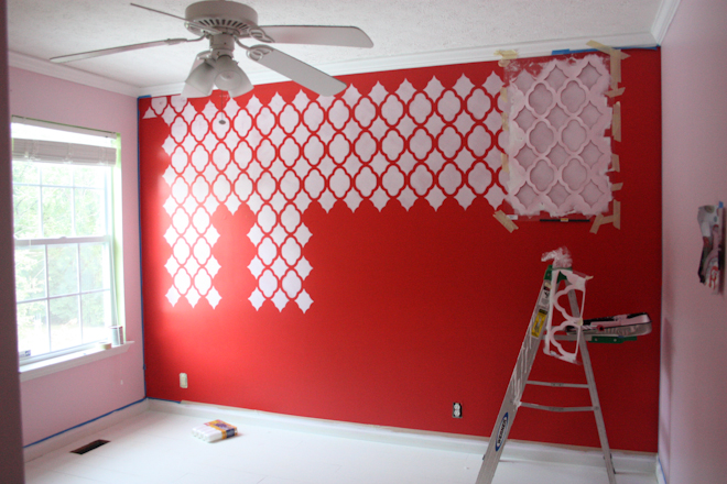 How to Stencil a Wall