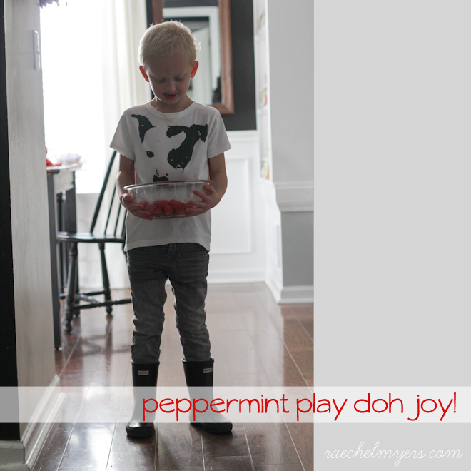 Peppermint Play Doh Recipe 7