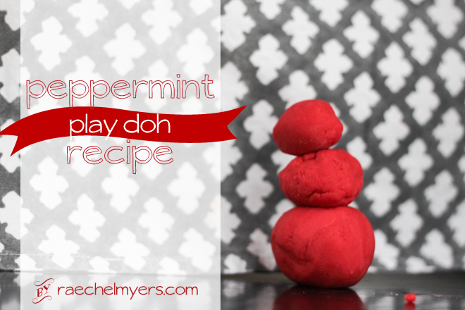 Peppermint Play Doh Recipe