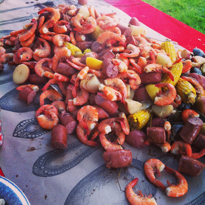 Hosting a Shrimp Boil