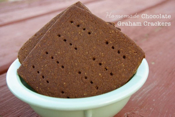 Homemade Chocolate Graham Crackers