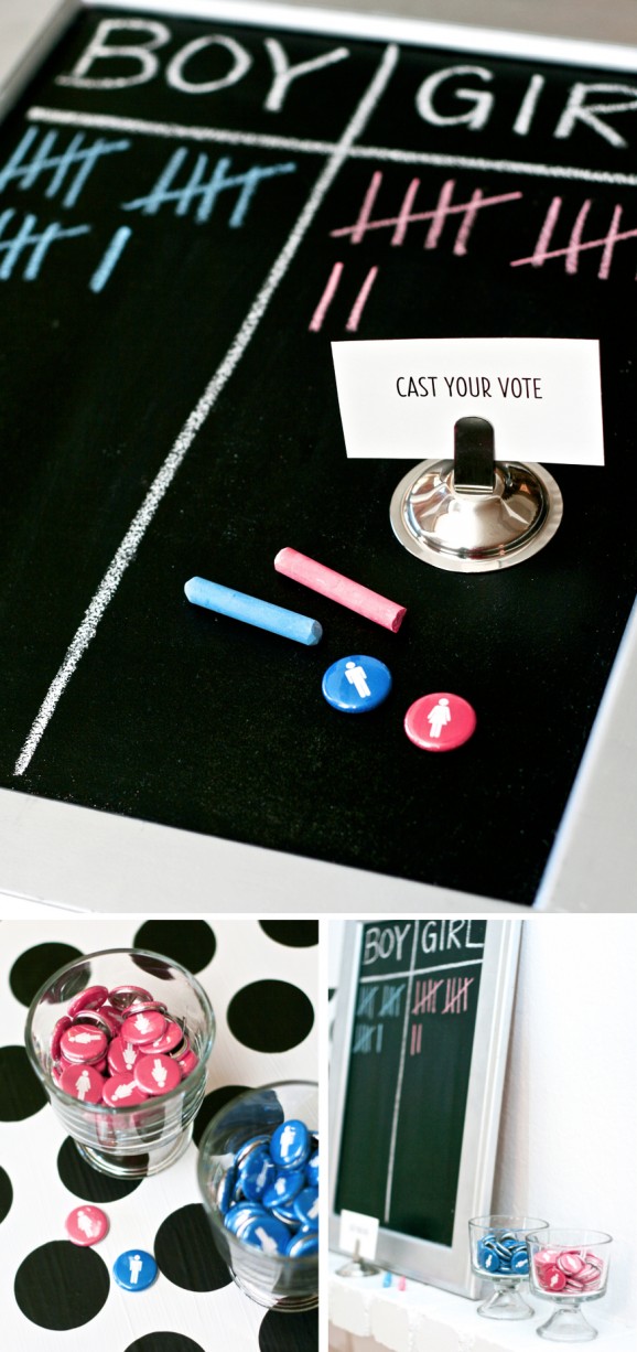 Gender Reveal Voting Station 2