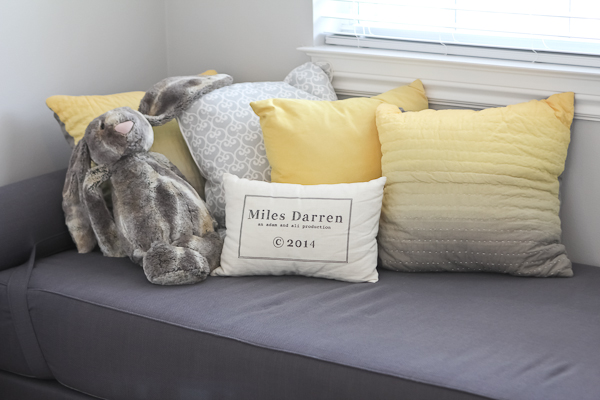 Yellow and Grey Nursery Design - 3