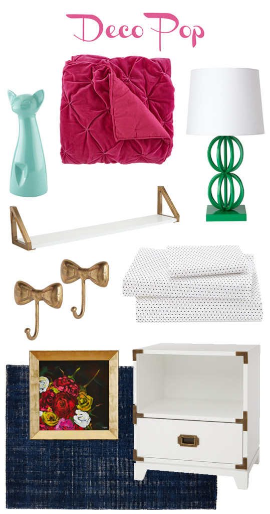 Deco Pop Room Design Board