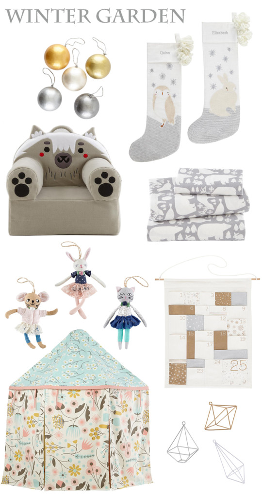 Land of Nod Winter Garden Holiday Collection