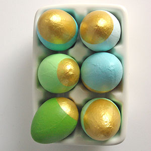 Gold-and-Pastel-Easter-Eggs