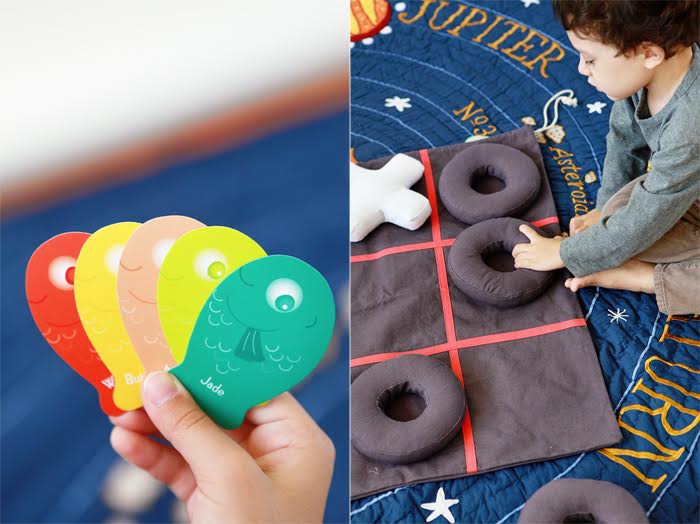 Outer Space Themed Family Game Night