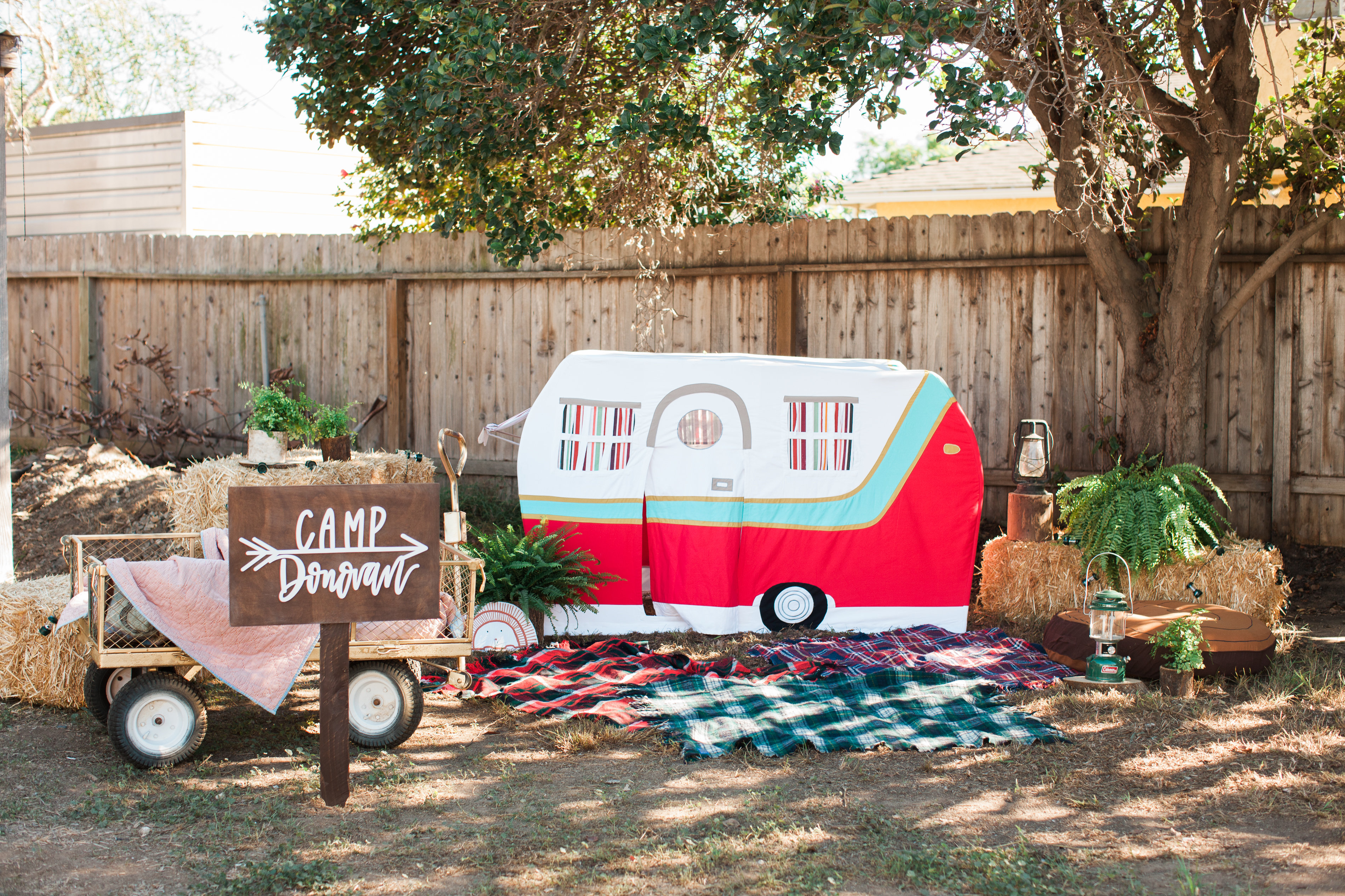 Camping Themed First Birthday Party - Crate&Kids Blog