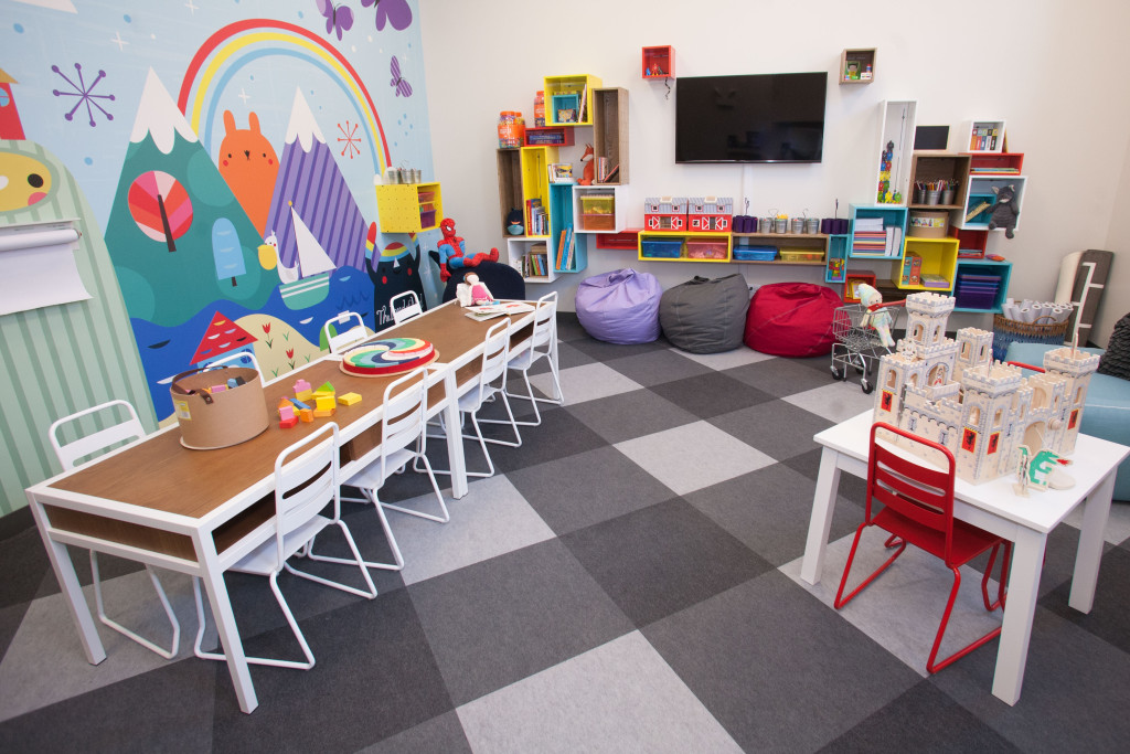 WINGS Domestic Violence Center's New Playroom