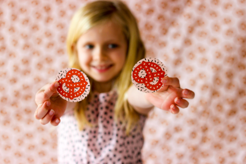 DIY Pretzel Memory Game
