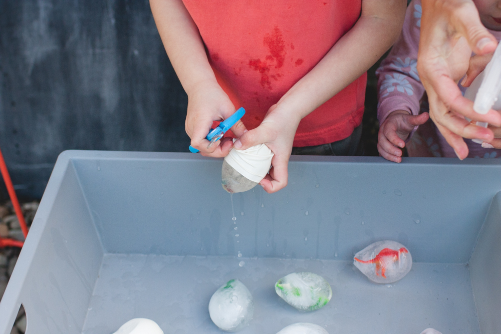 DIY Dinosaur Excavation Sensory Activity