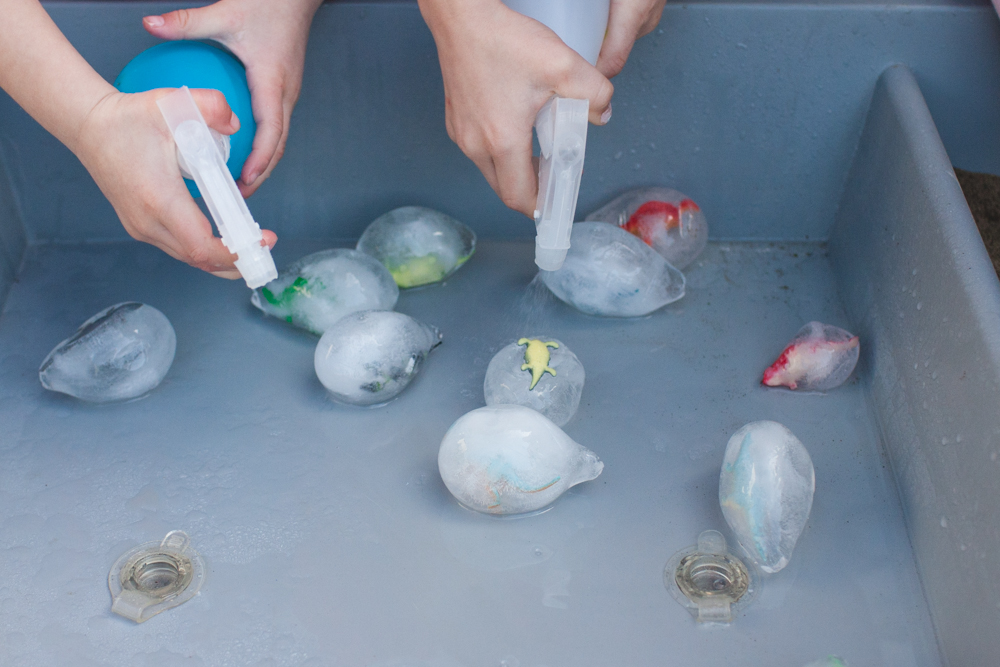 DIY Dinosaur Excavation Sensory Activity