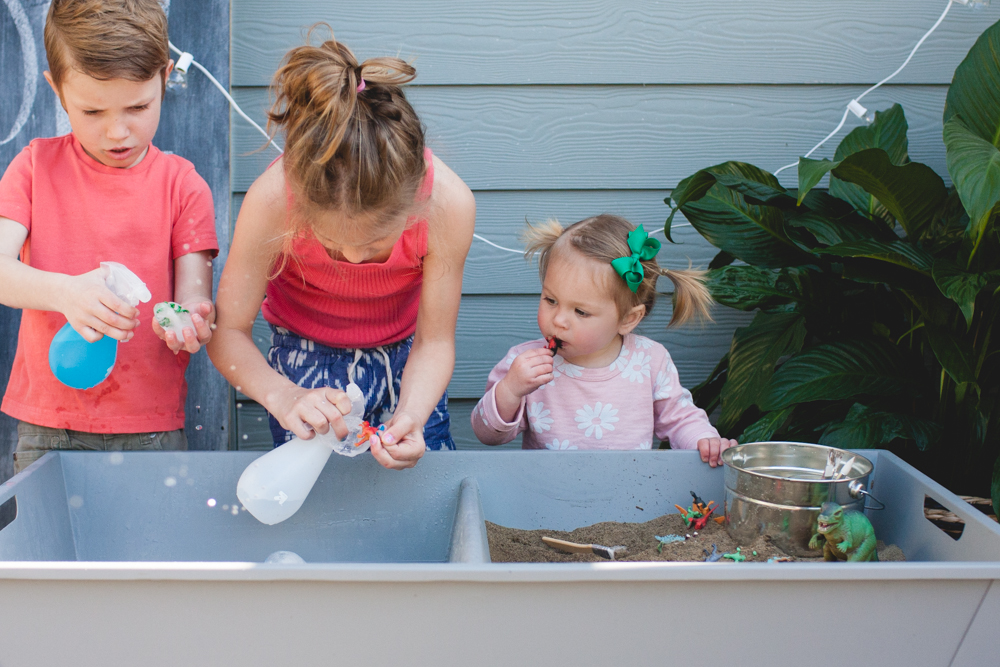 DIY Dinosaur Excavation Sensory Activity