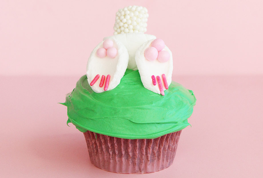 Coconut Sugar Bunny Cupcakes