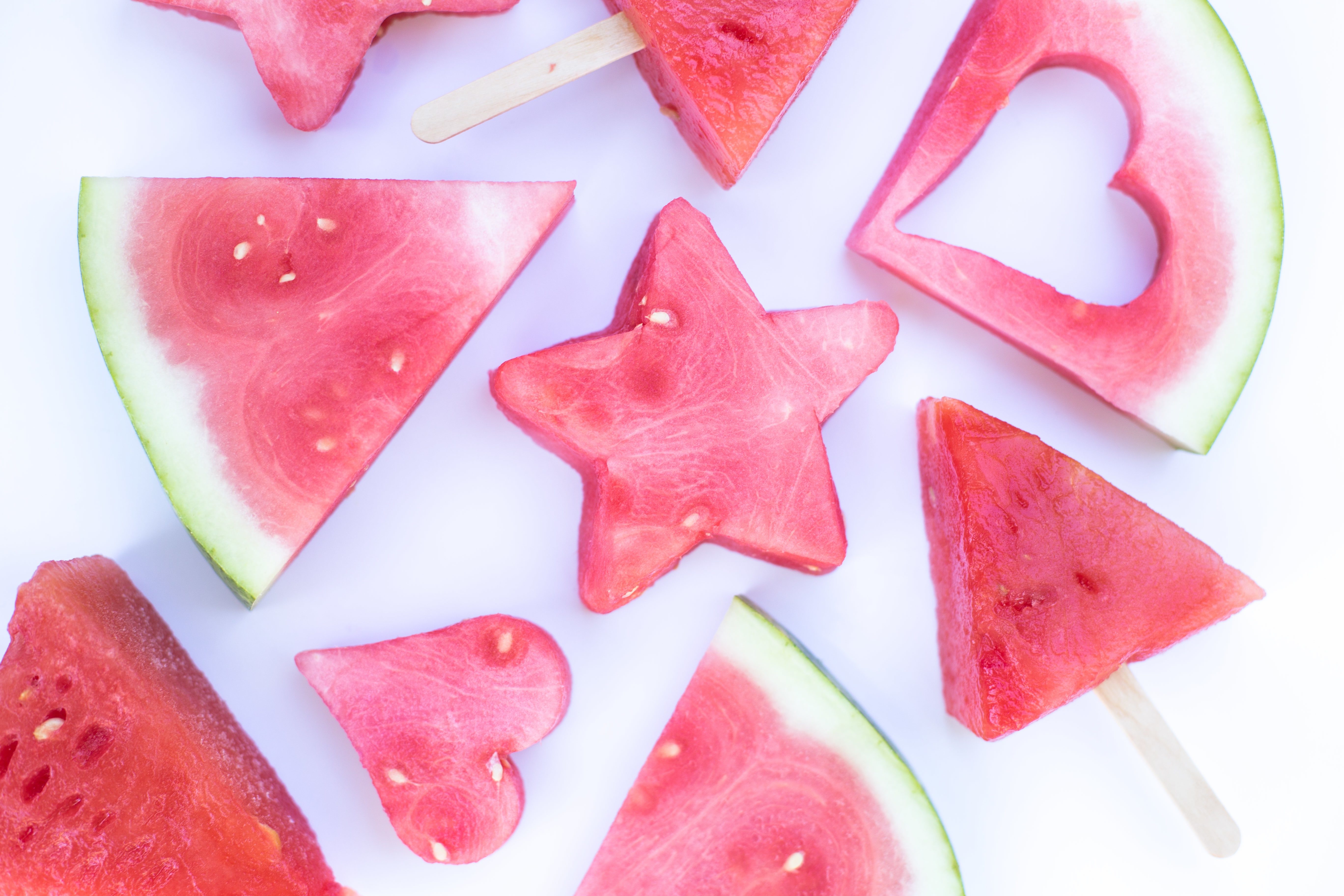 Watermelon cutouts